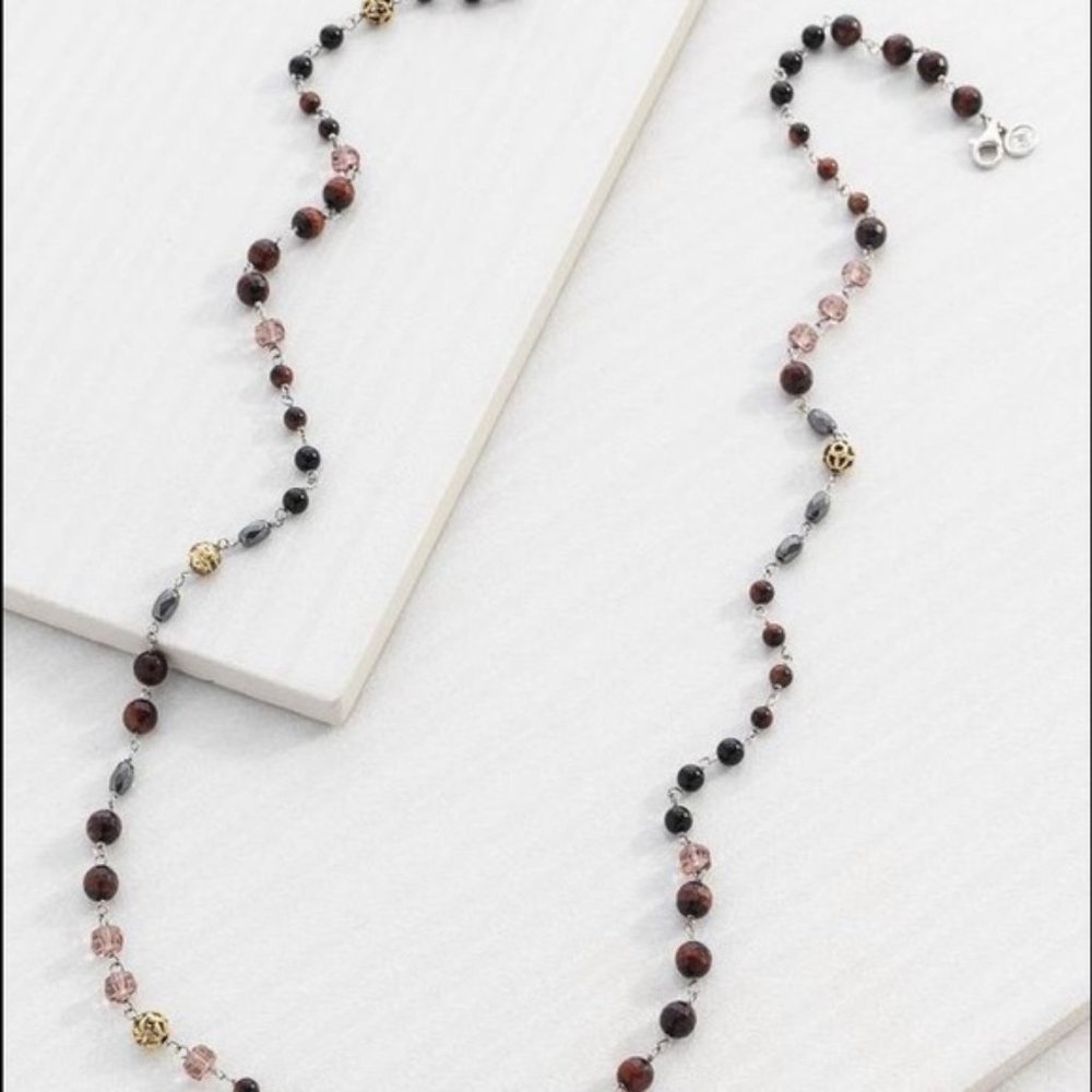 Silpada Burgundy Blush Necklace